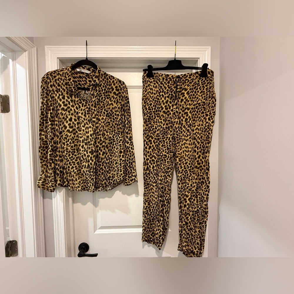Zara Leopard Print Set